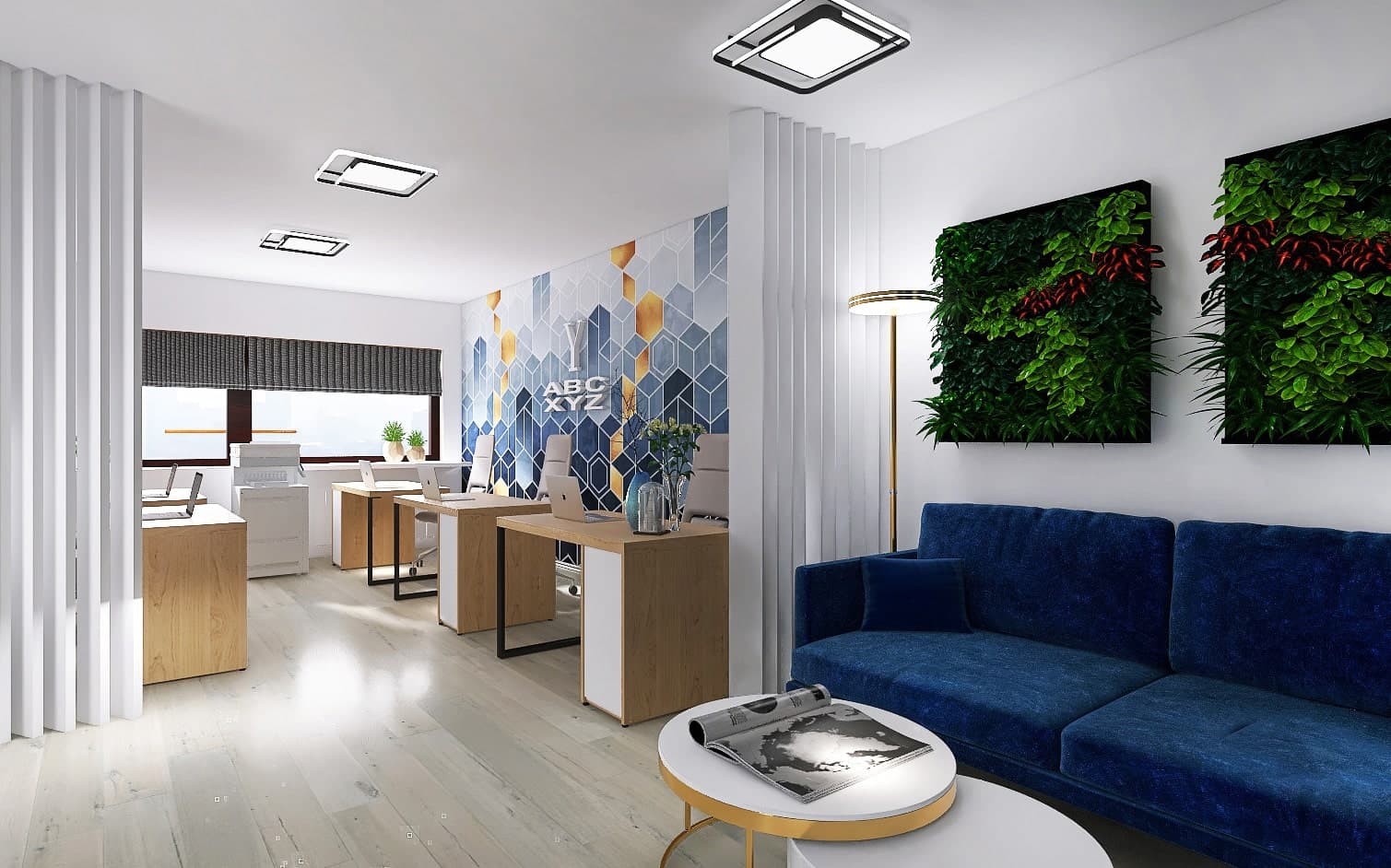 Design interior spatiu de birouri Cluj-Napoca