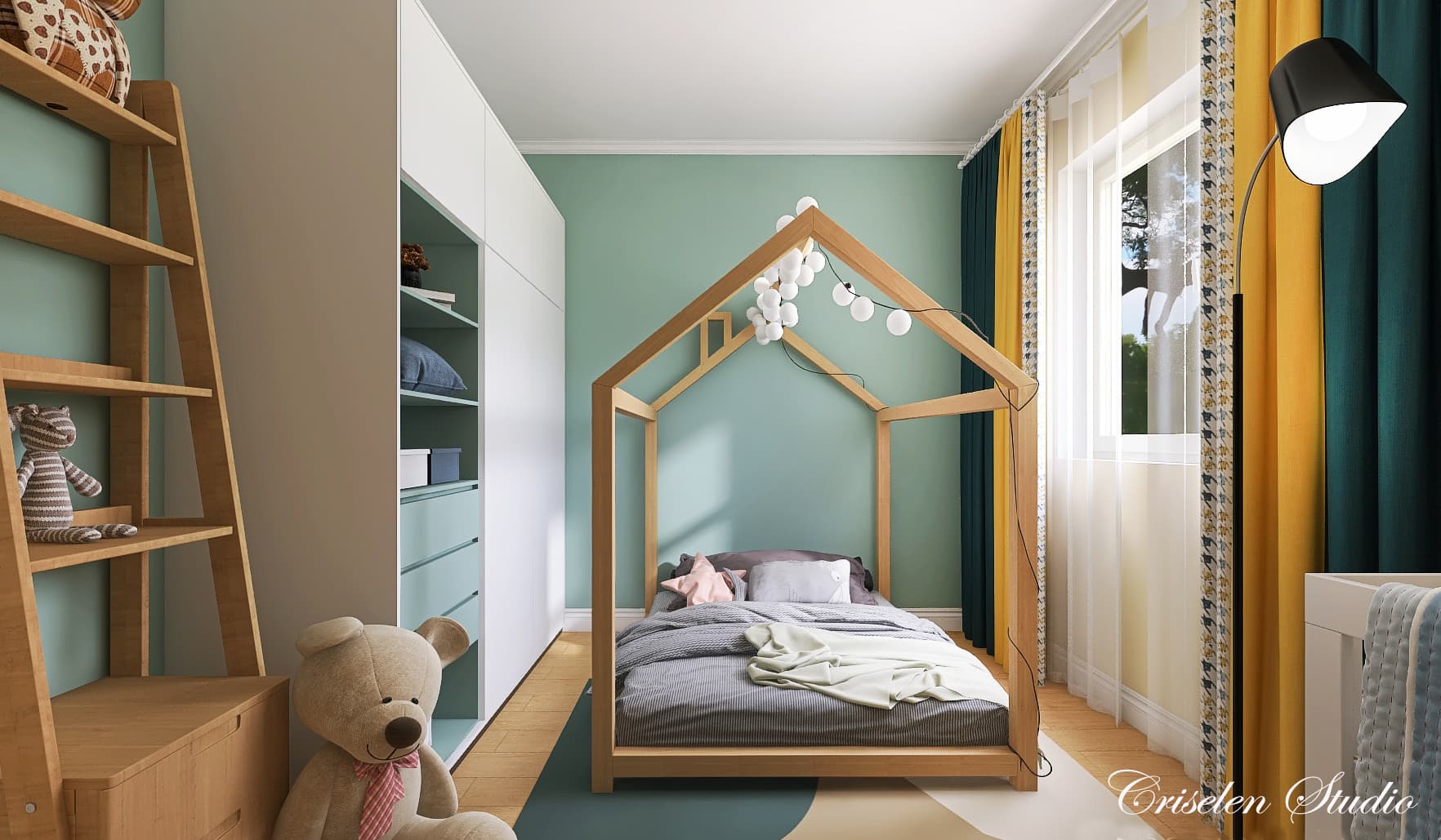 Design interior camera baietel - Alba-Iulia